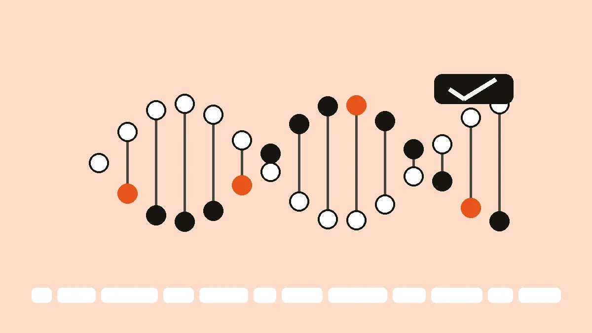 Illustration zur Meldung: AlphaGenome Atlas: Vorhersagen für 9 Milliarden Erbgut-Varianten