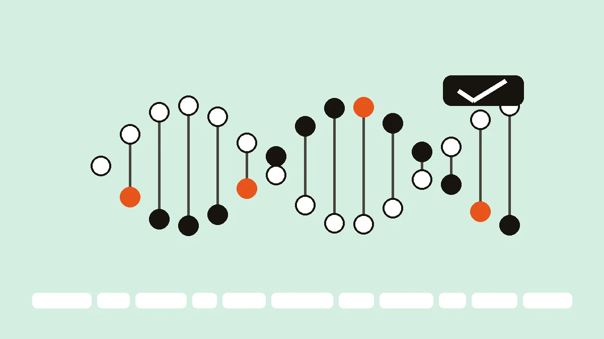 Illustration zur Meldung: SynthID Bio: Google DeepMind markiert KI-entworfene Proteine